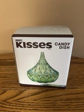 GODINGER HERSHEY'S CANDY KISSES CRYSTAL CANDY DISH 