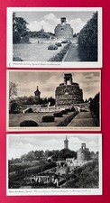 3 x Postcard Brandenburg Havel 1933/39/43 Marienberg with Bismarckwarte (165065 picture
