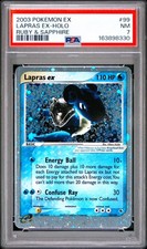 Lapras ex 99/109 EX Ruby & Sapphire Holo - PSA 7 (NEW CERT) picture
