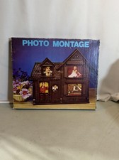 Vintage SYROCO Victorian Haunted Gothic House Photo Frame picture