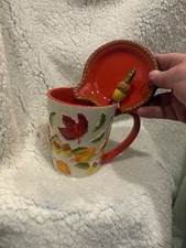 Temp-tations Fall Harvest Mug With Pie Lid And Spoon picture