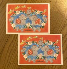 2 postcards picture
