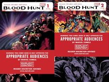 BLOOD HUNT RED BAND EDITION 1 & 2 NM MARVEL COMICS  picture