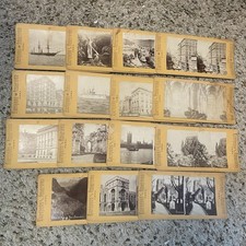 STEREOVIEWS - grouping of 15 stereoviews from the “European and American Views” picture