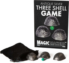 Antique Silver 3 Shell Game picture