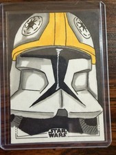 2026 Topps Chrome Star Wars Galaxy Sketch Clone Trooper 1/1 picture