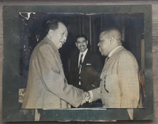 1960 CHINA Communist MAO ZEDONG Early PORTARIT of Mao TSE TUNG ORIG Photo 385 picture