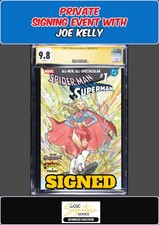 SPIDER-MAN SUPERMAN #1 PEACH MOMOKO CGC SS JOE KELLY PRIVATE SIGNING PRESALE picture