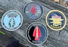 USSOCOM Special Operations Army Navy Challenge Coin set  set picture