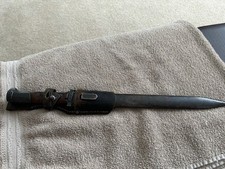 CZ24 bayonet marked CSZX and 14. Modified muzzle ring to accommodate K98 mauser picture