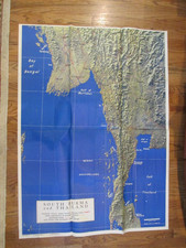 Newsmap propaganda poster 25 December 1944 Burma Richard Eads Harrison map picture