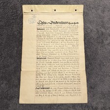 1877 PA Indenture Deed Richardson/Comly/Howland w/ seals & signatures picture