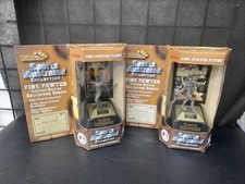 1997 Sports Champions Fine Pewter Figure Lot Of 2, Ken Griffey JR + Frank Thomas picture