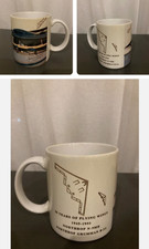 Northrop Grumman B-2A Spirit & N-9MB Flying Wing 50th Anniversary Mug 1945-1995 picture