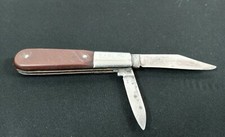 Vintage Barlow 2 Blade Pocket Knife 2284833 Imperial Providence Rhode Island USA picture