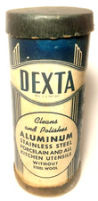 Antique 1930s Dexta Polish Cleans & Polishes Old Stock picture