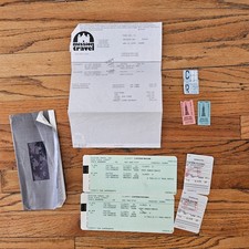 World Trade Center Observatory Observation Deck Ticket Stub & More NYC 04/10/95 picture