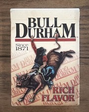 Bull Durham Playing Cards Rich Flavor New Open Box picture