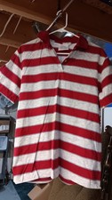 Vintage 1989 McDonalds Crew Employee Uniform Polo Shirt Female Size Medium picture