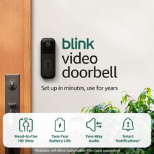 Blink Video Doorbell � Head-to-toe HD view, two-year battery life, and simple se picture