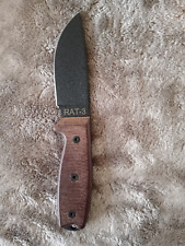 Ontario Knife Company Rat-3 Plain Edge with Black Nylon Sheath (8665) picture