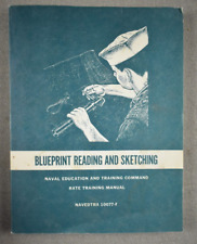 Blueprint Reading Sketching Naval Education Training Manual NAVEDTRA 10077F 1981 picture