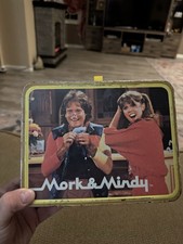 Vintage 1979 Mork Mindy Metal Lunchbox and Thermos picture