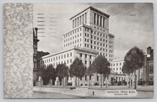 1936 Baltimore MD Municipal Office Bldg Postcard Bowers & Ottenheimer Co. picture