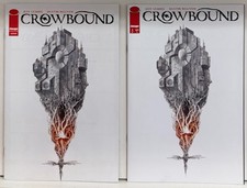 Crowbound #1 & Ashcan Edition Jeff Lemire Dustin Nguyen Bagged & Boarded picture