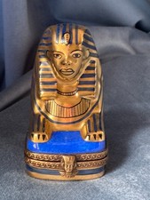Limoge France Gold Egyptian Sphinx Peint Main Chanille No 159 Signed picture