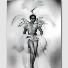 Photo Josephine Baker Glamour Photo 8 by 10 Vintage Dancer In Paris Print 95 picture