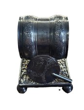 Antique Rogers & Bro Quadruple Silv Plate 208 Revolving Napkin Ring Silverplate picture