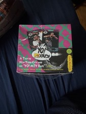 YO MTV RAPS FACTORY SEALED TRADING CARD BOX  36 PACKS PROSET 1991 RARE picture