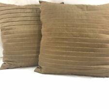 Set of 2 Decorative Pillows Cushion Ruffled Throw Cover Decor 18
