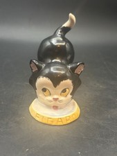 Vintage Brayton Laguna Pottery Figaro Cat Disneys Pinocchio Figurine picture
