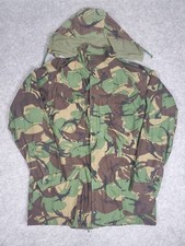 British Army 1980s Combat Smock DPM Brushstroke Woodland Cam Large Vintage picture