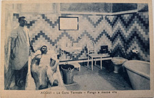 Postcard 1936 Acqui Terme Thermal Care Mud Half Life Small Travel DRA picture