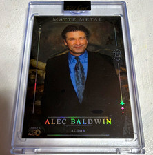 Wild Card America 250 Matte Metal Alec Baldwin True 1/1 #MME0Rd3-AB picture