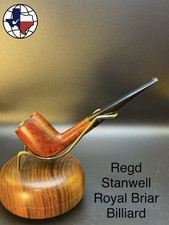 Vintage Regd Stanwell Royal Briar Billiard Tobacco Pipe picture