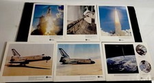 Vintage 1981 NASA Space Shuttle Columbia Rockwell International Photos Lot of 6 picture