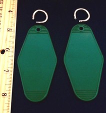 ⭐((BOGO FREE))⭐ OLD HOLIDAY INN KEY FOBS HOTEL UNSTAMPED KEYCHAINS W/ VTG RINGS picture