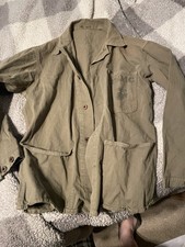 WW2 USMC Reproduction HBT Herringbone Twill Utility Jacket Size 43