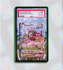Rayquaza VMAX Alt Art PSA CGC Beckett | Graded Display Case Extended Art for Pok picture