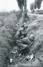John Schoell signed 4x6 photo Korean War 187th Airborne COA RARE LOOK picture