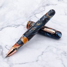Conklin 1898 Misto Orange Swirl Rollerball Pen Brand New w/Box picture