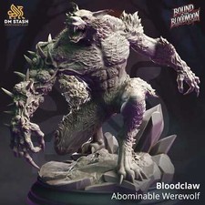 Monster Werewolf Tabletop Miniature - Bloodclaw | Qumi picture
