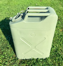 Vtg 1952 US Military 5 Gallon Steel Army Green Jerry Can ICC-5L RUSSAKOV 20-5-51 picture