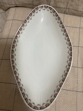 Oscar Schaller & Sons Bavarian Porcelain Serving Dishes Germany Set Of 2 Marked picture