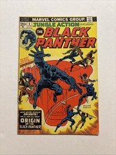 Jungle Action #8 (Marvel Comics 1974) Black Panther Origin VG+ picture
