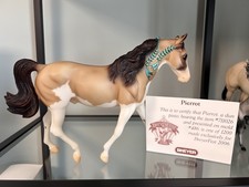 Breyer Pierrot 711026 Missouri Fox Trotter MFT Red Dun Overo BF 2006 SR  COA picture